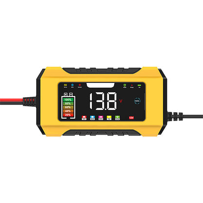🔋 FLASH-SALG: 50 % RABATT! ⚡ Intelligent 12 V 6 A-batterilader til bil – 9-trinns lading, pulsgjenoppretting og farge-LCD 🚗