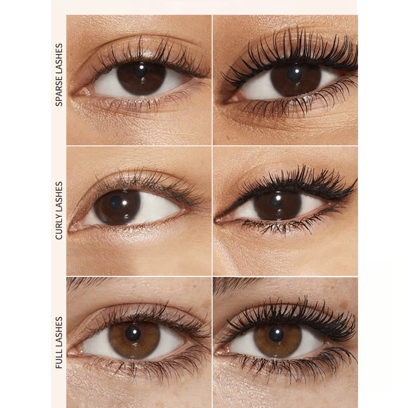 🔥Begrenset tilbud: Kjøp 2 få 1 gratis⚡Tubing Mascara i Svart og Brun, 2-pakking for øyevimpemakeup