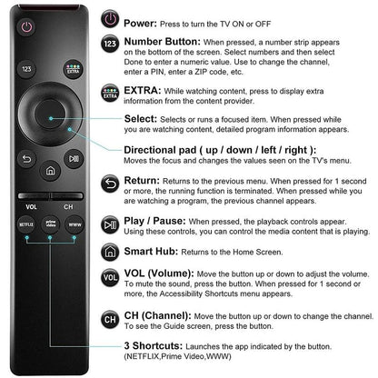 🔥【Begrenset tilbud – 48% rabatt!】✨Universal fjernkontroll for smart-TV 【AA59-00816A】