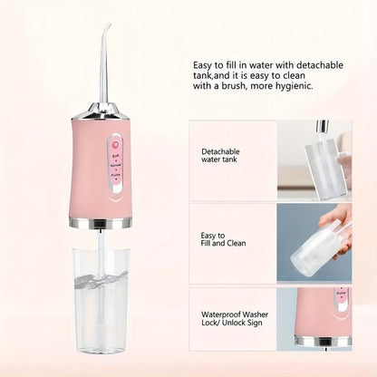 🎁Gaveide 48% rabatt🔥 - Bærbar vannflosser tannrenser