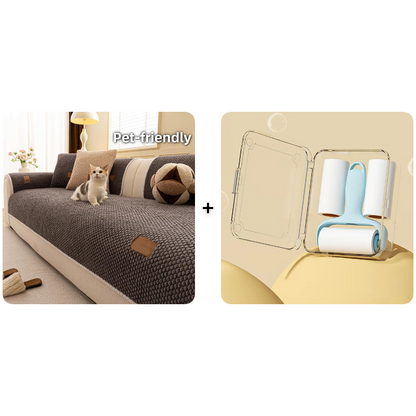 Tykt, sklisikkert sofatrekk – ultramykt, vaskbart, ripebestandig og kjæledyrvennlig, 4 farger 🛋️✨