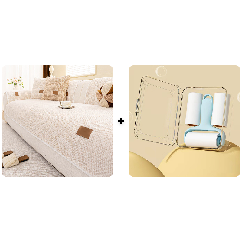 Tykt, sklisikkert sofatrekk – ultramykt, vaskbart, ripebestandig og kjæledyrvennlig, 4 farger 🛋️✨