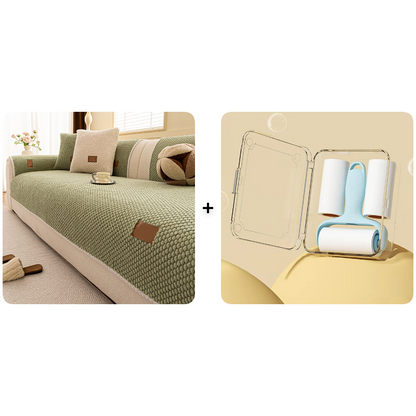 Tykt, sklisikkert sofatrekk – ultramykt, vaskbart, ripebestandig og kjæledyrvennlig, 4 farger 🛋️✨