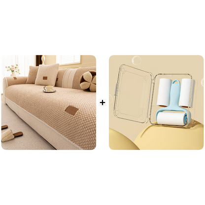 Tykt, sklisikkert sofatrekk – ultramykt, vaskbart, ripebestandig og kjæledyrvennlig, 4 farger 🛋️✨