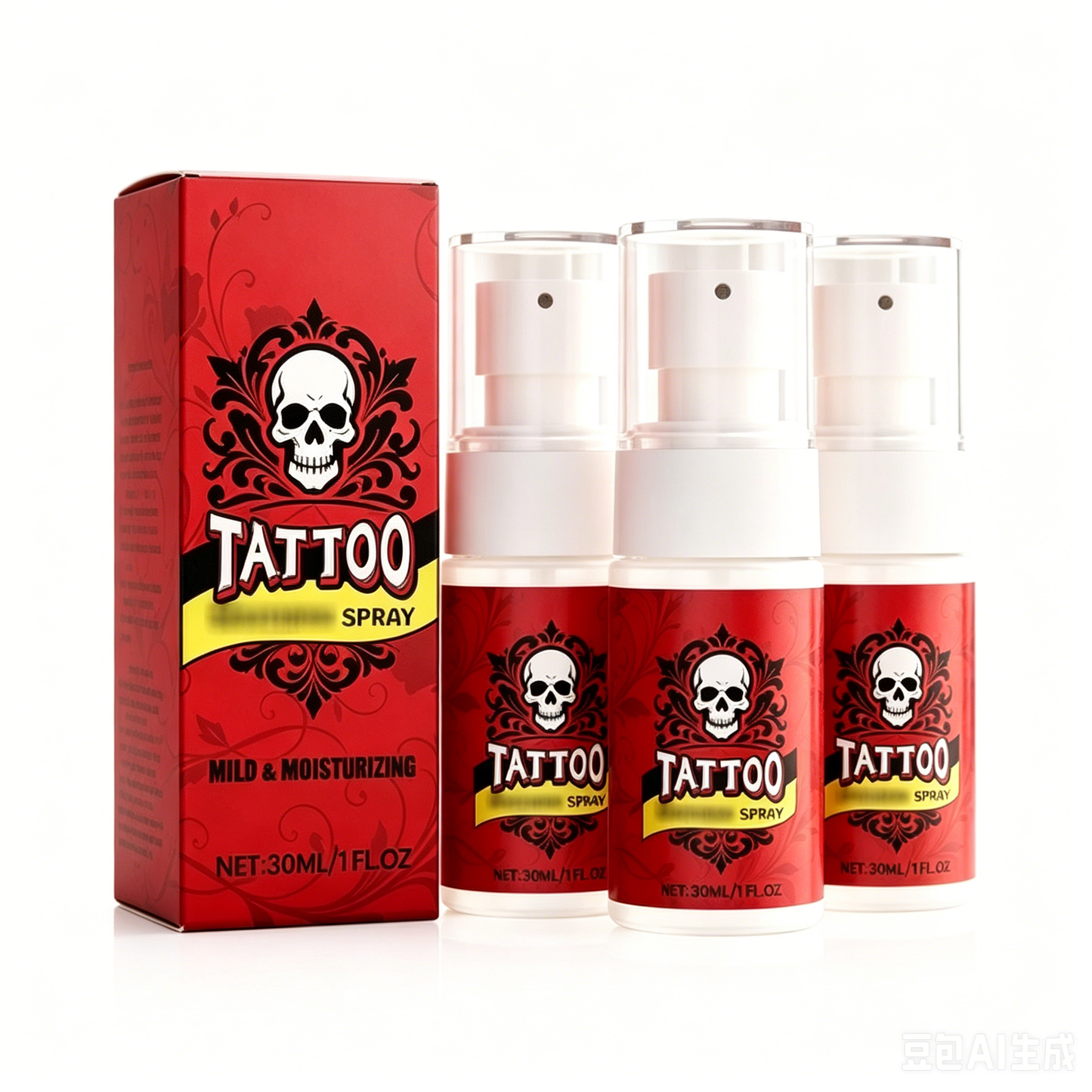 🥳2026 VARMT SALG🥳💞50 000+ SOLGT!💉🎨 48 % RABATT! Tatoveringsspray – Gjenoppliver falmet blekk umiddelbart, ultrafin spray, ingen fett. Leger raskt, fargene spretter ut som nye! ✨🛡️