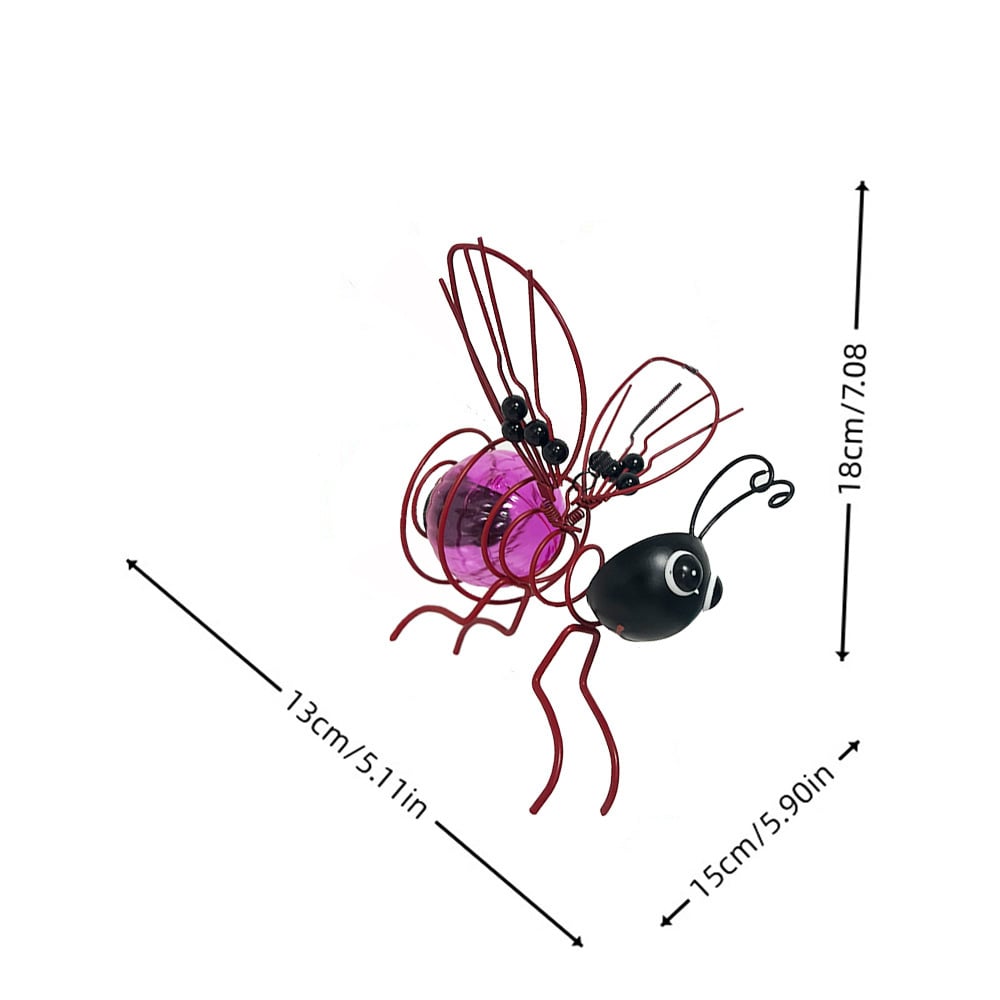 🐝 Utendørs hengende solcelledrevet bielys – perfekt gave til planteelskere, mødre eller bokstavelig talt alle som smiler ❤️