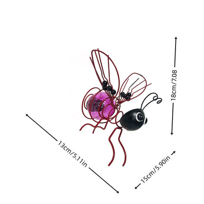 🐝 Utendørs hengende solcelledrevet bielys – perfekt gave til planteelskere, mødre eller bokstavelig talt alle som smiler ❤️
