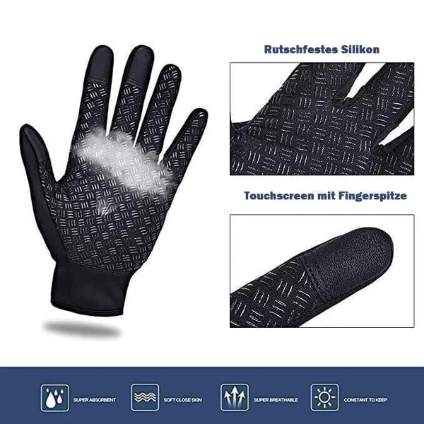 ❄️LSAT DAY SALE 48 % RABATT!!🔥Vanntette termiske hansker med berøringsskjerm🧤
