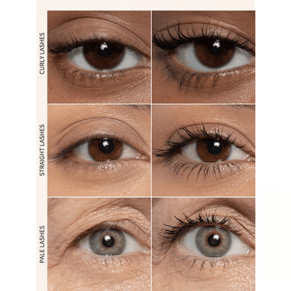 🔥Begrenset tilbud: Kjøp 2 få 1 gratis⚡Tubing Mascara i Svart og Brun, 2-pakking for øyevimpemakeup