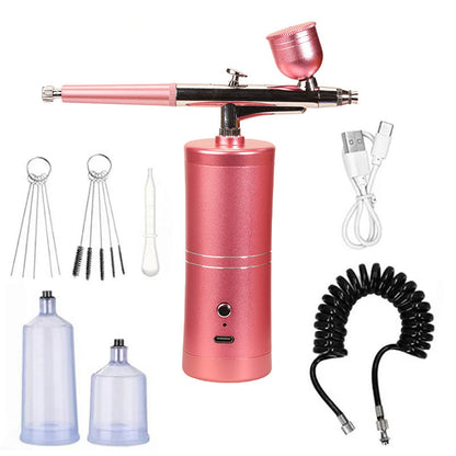 🎉Nyttårsgave 48 % RABATT!🎨Trådløst bærbart airbrush-sett med kompressor – Presisjonsmaling hvor som helst, når som helst!