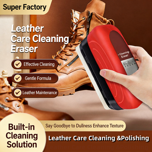 KJØP 2 FÅ 1 GRATIS! Multifunksjonell oljebørste for lær – Reparer enkelt riper i lær 🧼