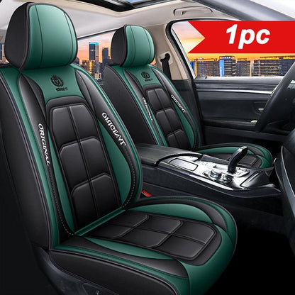 🔥2026 Hot Sale 48% RABATT 🔥Premium skinnsetetrekk foran – Universal passform for sedaner, SUV-er og lastebiler