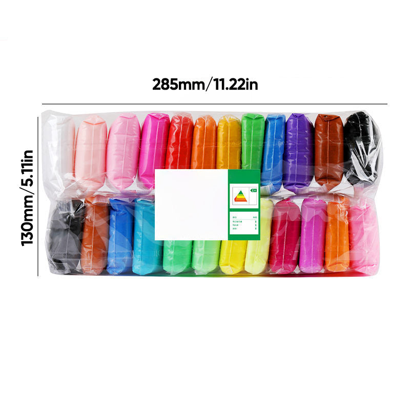🎨 KJØP 2, FÅ 1 GRATIS! 🎁 36-farget ultralett leire – trygg, giftfri og myk – perfekt for barnas kreativitet og håndverksprosjekter 🌈