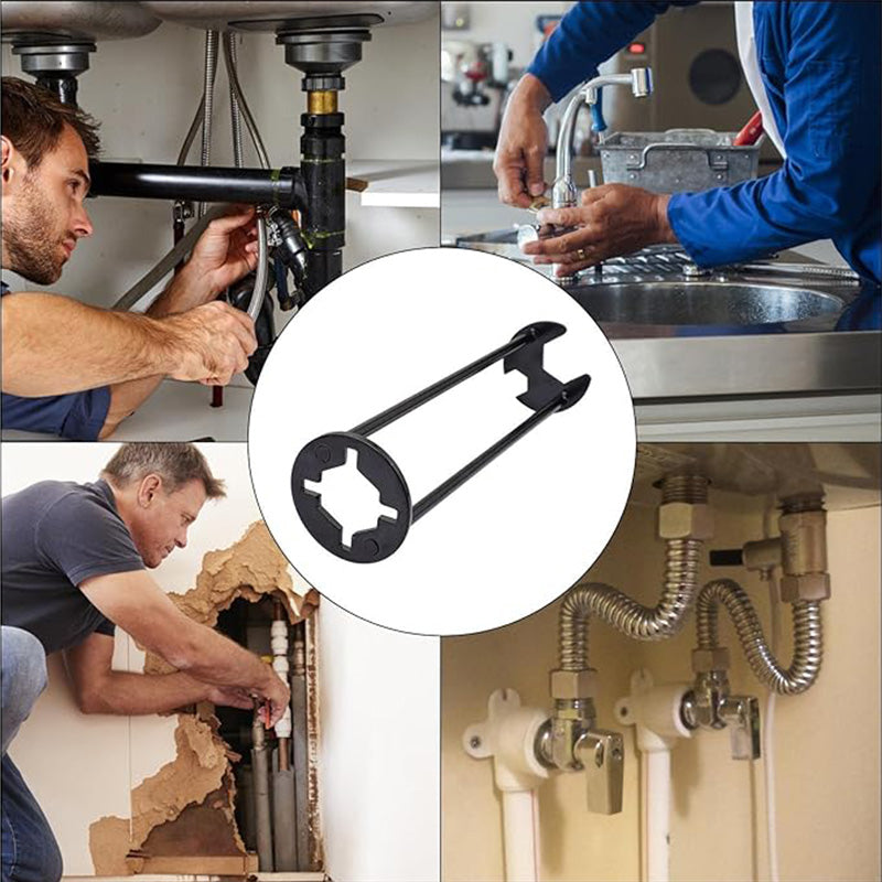 Multifunksjonelt dobbeltsidig vaskenøkkelverktøy🔧