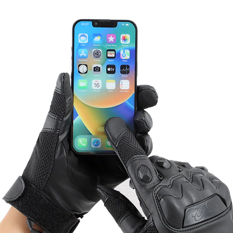 Fullbeskyttende, sklisikre hansker til utendørs sport