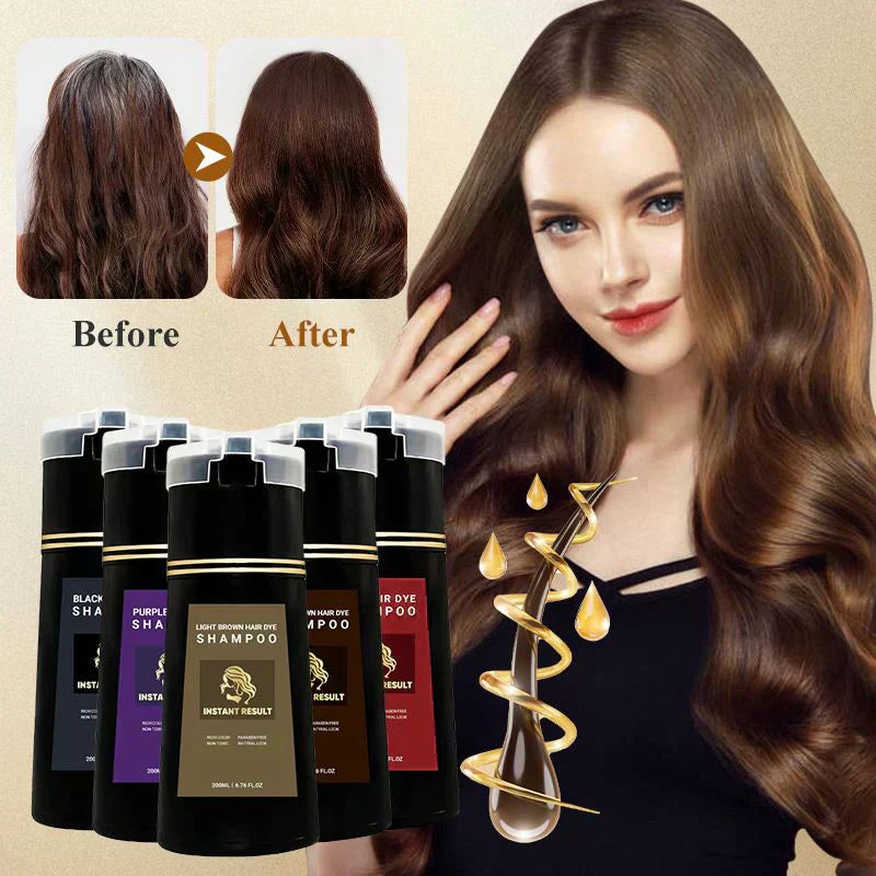 🔥Hot Sale: 48 % RABATT🔥NovaHair Instant Dye Shampoo