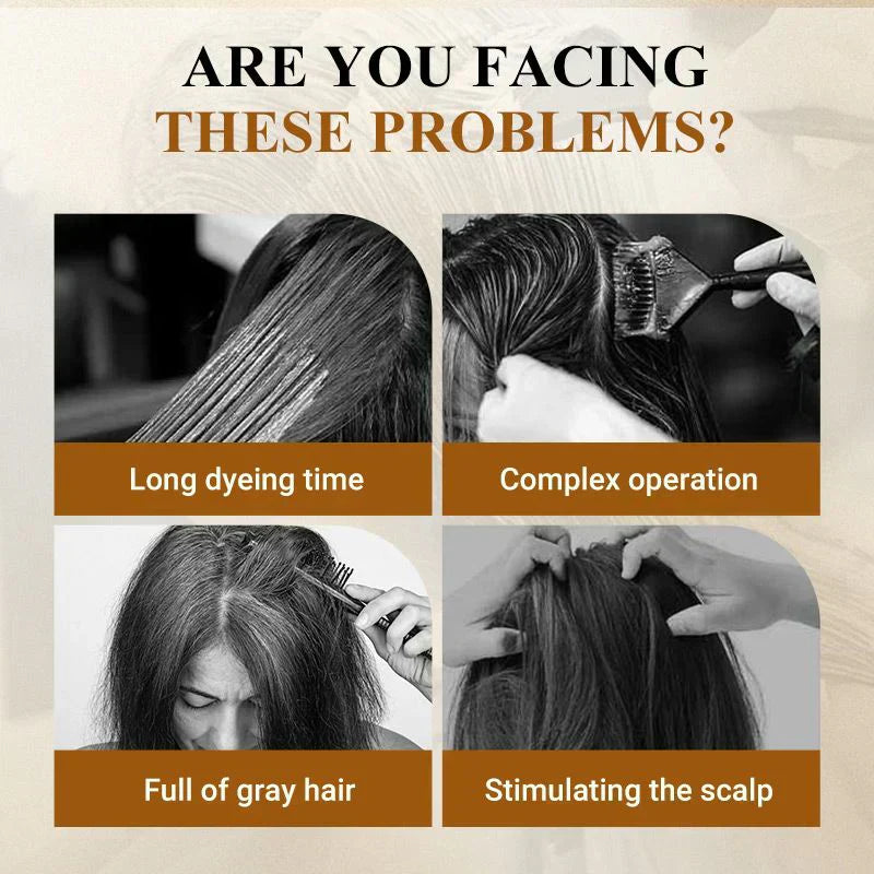 🔥Hot Sale: 48 % RABATT🔥NovaHair Instant Dye Shampoo