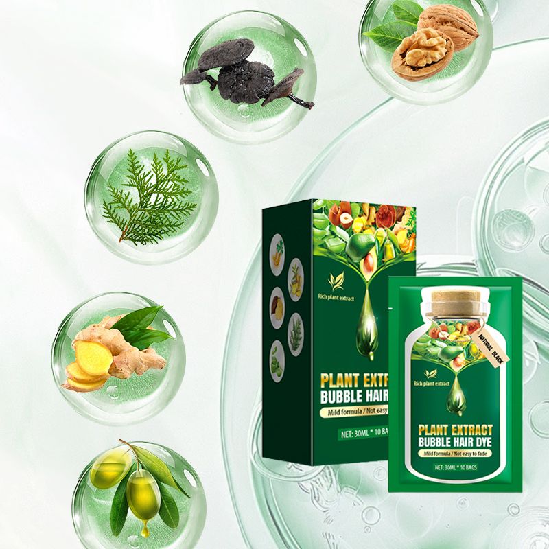 🔥Kjøp 2 få 1 gratis🔥Planteekstrakt hårpleie boblefargekrem