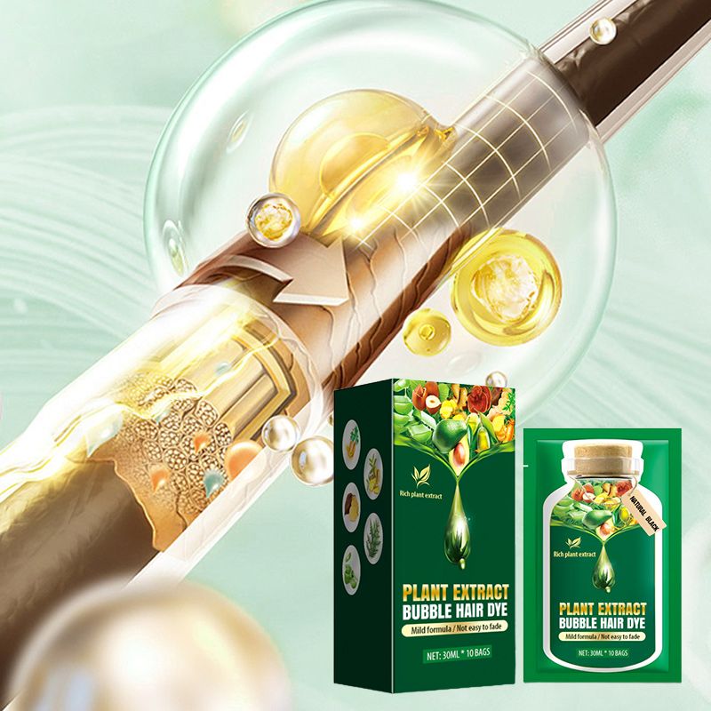 🔥Kjøp 2 få 1 gratis🔥Planteekstrakt hårpleie boblefargekrem