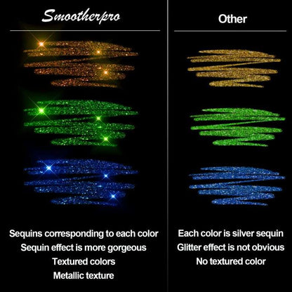 💥 Siste dag! Spesialsalg 🎁Glitter Gelpennsett – Smidig skriving 🎨