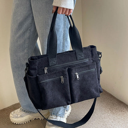 🔥Siste dag: 48% rabatt! ⏰👜Vintage ensfarget skulderveske👜