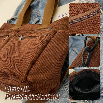 🔥Siste dag: 48% rabatt! ⏰👜Vintage ensfarget skulderveske👜