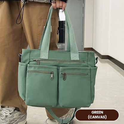 🔥Siste dag: 48% rabatt! ⏰👜Vintage ensfarget skulderveske👜