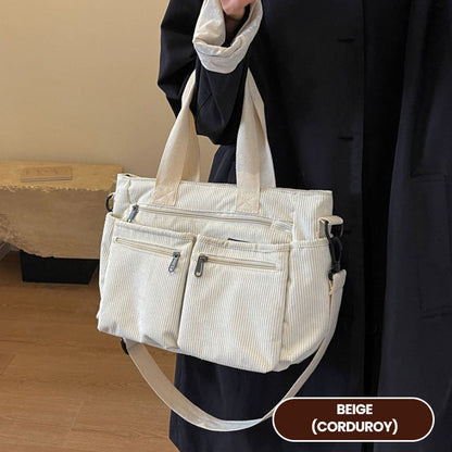 🔥Siste dag: 48% rabatt! ⏰👜Vintage ensfarget skulderveske👜