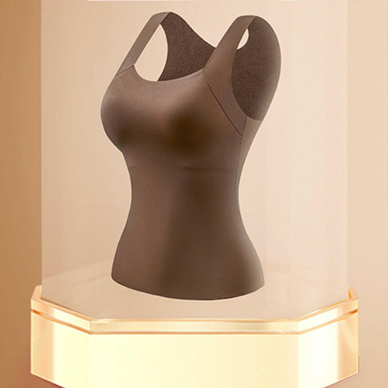 🔥Siste dag 48 % RABATT💖Termo-topper med U-hals og innebygd BH til dame