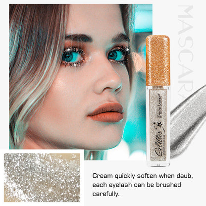 🔥Vanntett glittermascara med langvarig holdbarhet✨💎