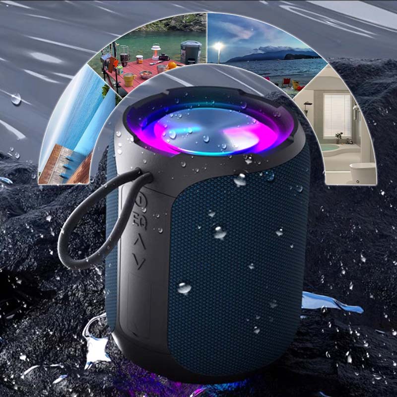 40 W bærbar Bluetooth-høyttaler med RGB-lys