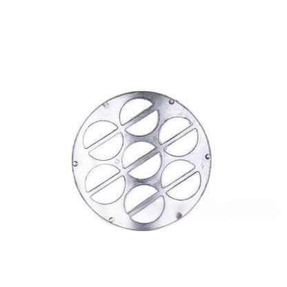 Slitesterk aluminiumsform for dumplings med 37 hull