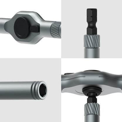 🔩 48% rabatt 🛠️ 24-i-1 skrutrekkersett – Magnetisk, kompakt og lett å ta med seg, perfekt til reparasjoner og gjør-det-selv-prosjekter 🔧📦