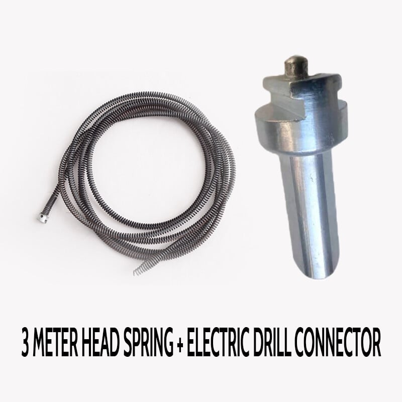 🚿 48 % RABATT! 🎉 Elektrisk fjær til avløpsrens – Kraftig, fleksibel og lett 🪠📦