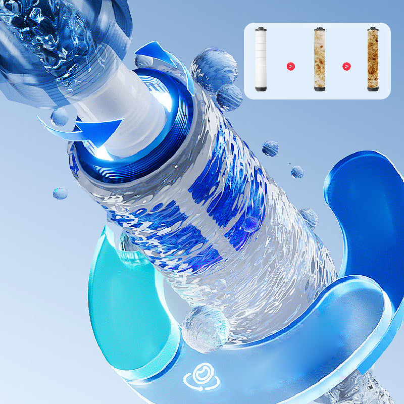 4-Modus Høytrykksdusjhode med Filter