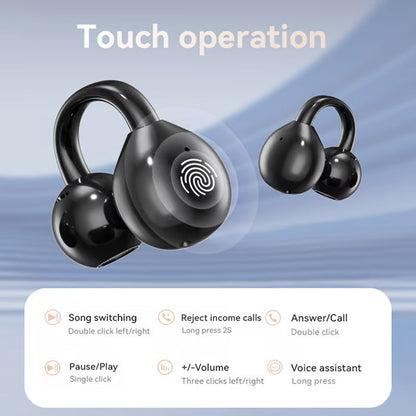 🎧Trådløse Bluetooth-øretelefoner med benledning og berøringsskjerm
