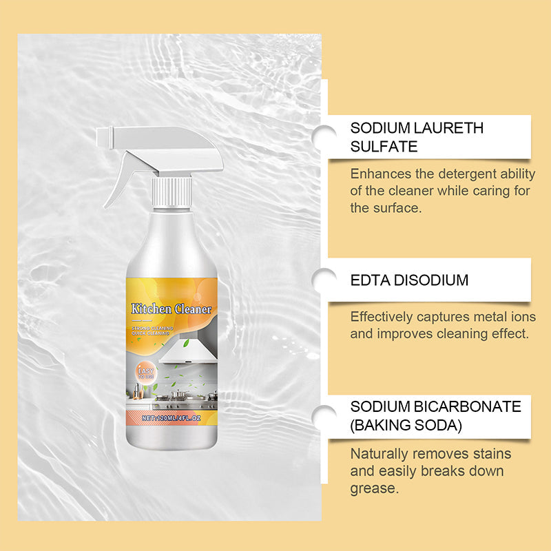 Effektiv kjøkkenavfettingsspray