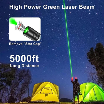 🔦Rødt og grønt enkeltpunktslaserlys
