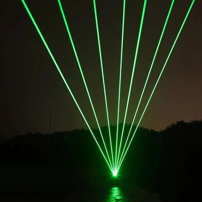🔦Rødt og grønt enkeltpunktslaserlys