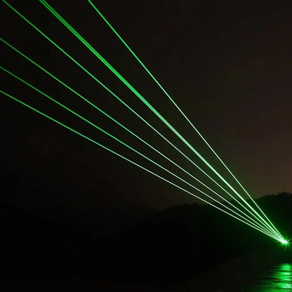🔦Rødt og grønt enkeltpunktslaserlys