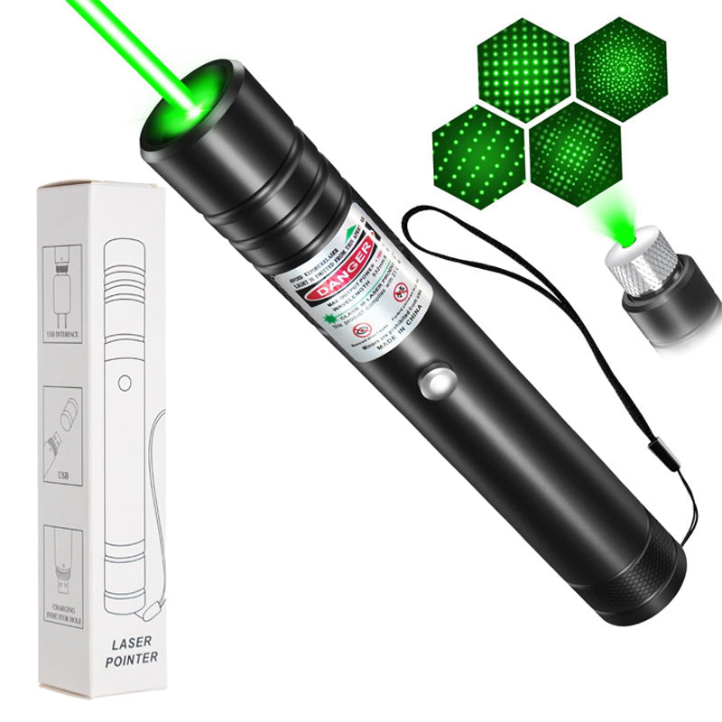 🔦Rødt og grønt enkeltpunktslaserlys