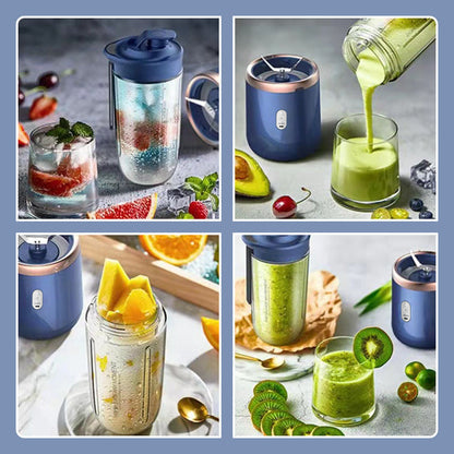 🥤 50% RABATT NU! ✨ Bärbar mini-mixer med inbyggd laddare – färska smoothies när du vill, hög effekt & tritan-material – perfekt för morgonrutinen och resan ⏳