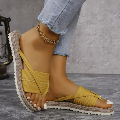 Komfortable sommer-flipflops for damer