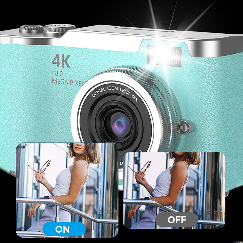 💐48 % RABATT! 4K berøringsskjermkamera – Del dine favorittøyeblikk ✨📱【Spesialtilbud】