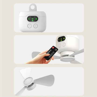⏰ Tidsbegrenset tilbud: 48 % RABATT på oppladbar takvifte med LED! 🌬️✨