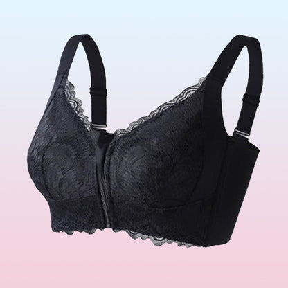 ✨Kjøp 1 få 2 gratis💞Ultra myk BH med glidelås foran og uten bøyle
