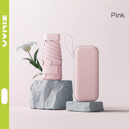 ⏳BEGRENSET TILBUD 48 % RABATT🌂 Bærbar paraply, klar for regn eller solskinn! ☀️🌧️