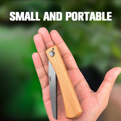 Mini sammenleggbar håndsag ⚡Kutt raskere, jobb smartere🌲