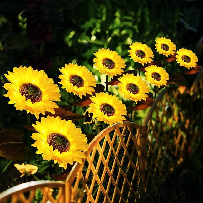 🌻48 % RABATT PÅ LYSSALG! ✨ Solcelledrevne solcellelys – Lysende hagedekorasjon 🌿