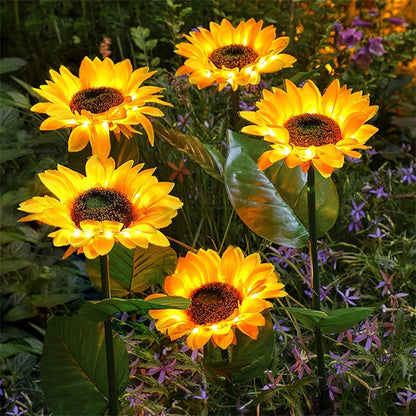 🌻48 % RABATT PÅ LYSSALG! ✨ Solcelledrevne solcellelys – Lysende hagedekorasjon 🌿